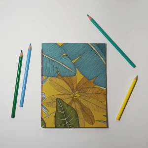Carnet à dessin A5 - Papier peint – Jungle